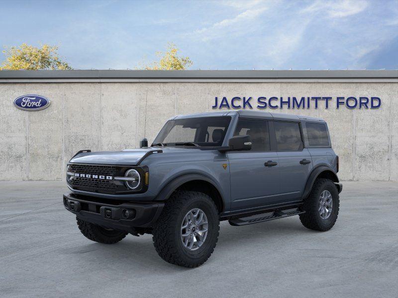 Blue (AZURE GRAY TRI-COAT) 2025 Ford Bronco SUV / Crossover Four-Wheel Drive Automatic