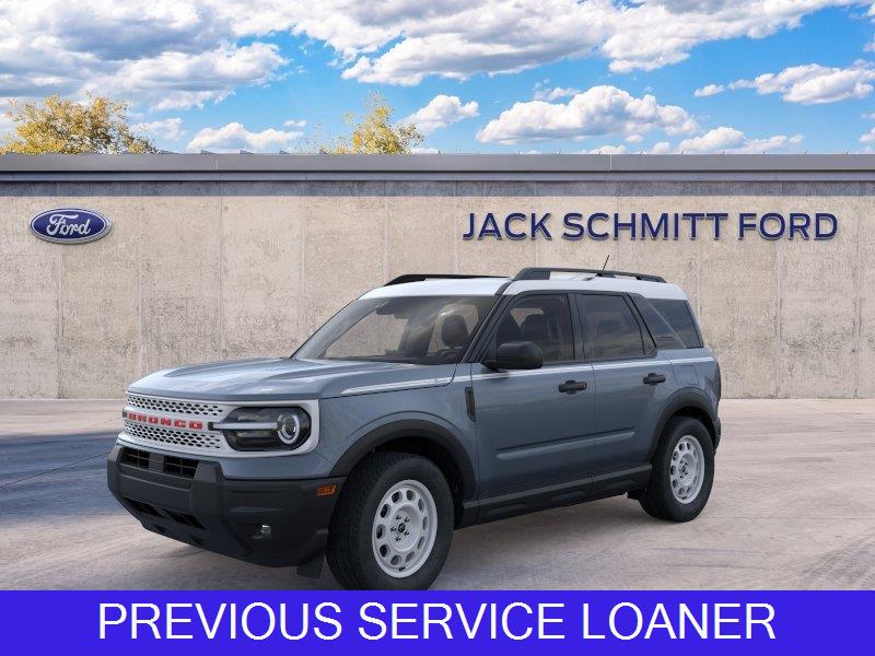 Blue (Azure Gray Metallic Tri-Coat) 2025 Ford Bronco Sport SUV / Crossover All-Wheel Drive 8-Speed Automatic