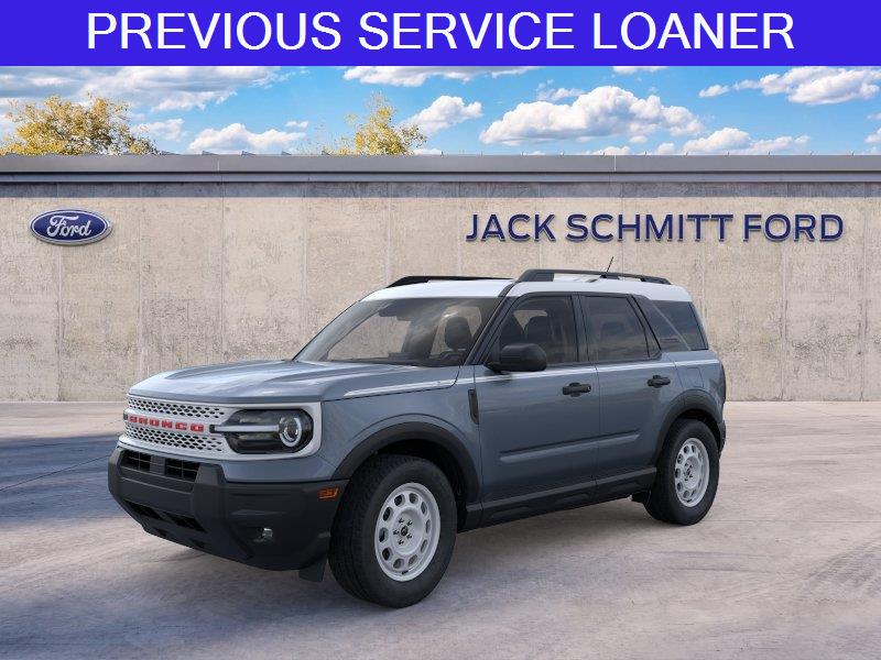 Blue (Azure Gray Metallic Tri-Coat) 2025 Ford Bronco Sport SUV / Crossover All-Wheel Drive 8-Speed Automatic