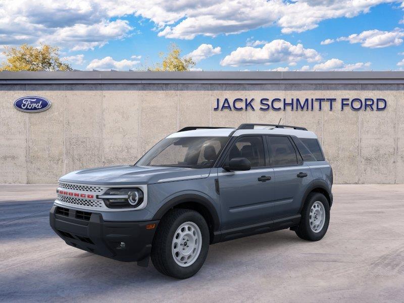 Blue (Azure Gray Metallic Tri-Coat) 2025 Ford Bronco Sport SUV / Crossover All-Wheel Drive 8-Speed Automatic