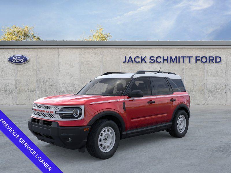 Ruby Red Metallic Tinted Clearcoat 2025 Ford Bronco Sport SUV / Crossover All-Wheel Drive 8-Speed Automatic