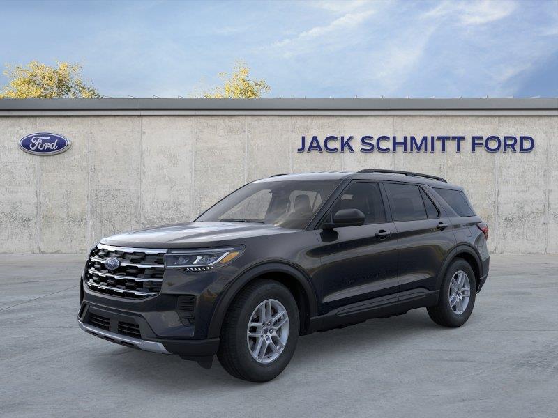 Agate Black Metallic 2026 Ford Explorer SUV / Crossover All-Wheel Drive Automatic