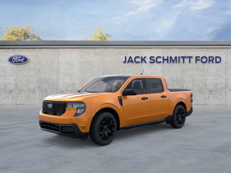 Orange Fury Metallic Tri-Coat 2026 Ford Maverick Pickup Truck All-Wheel Drive Continuously Variable Transmission