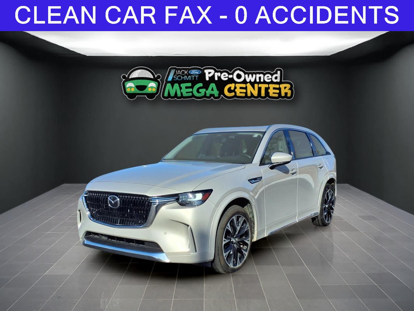 Gray (Platinum Quartz) 2024 Mazda CX-90 3.3 Turbo S AWD SUV / Crossover All-Wheel Drive Automatic