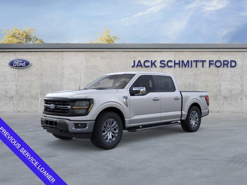 Iconic Silver Metallic 2026 Ford F-150 Pickup Truck Four-Wheel Drive Automatic