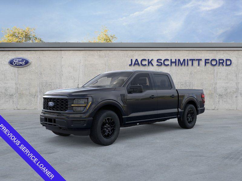 Agate Black Metallic 2026 Ford F-150 Pickup Truck Four-Wheel Drive Automatic