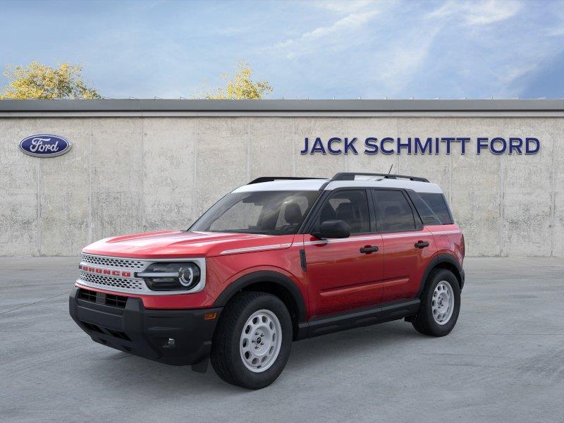 Ruby Red Metallic Tinted Clearcoat 2025 Ford Bronco Sport SUV / Crossover All-Wheel Drive 8-Speed Automatic