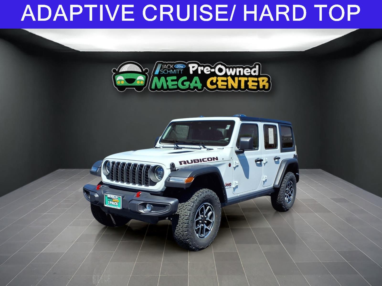 Bright White Clearcoat 2026 Jeep Wrangler SUV / Crossover Four-Wheel Drive 8-Speed Automatic