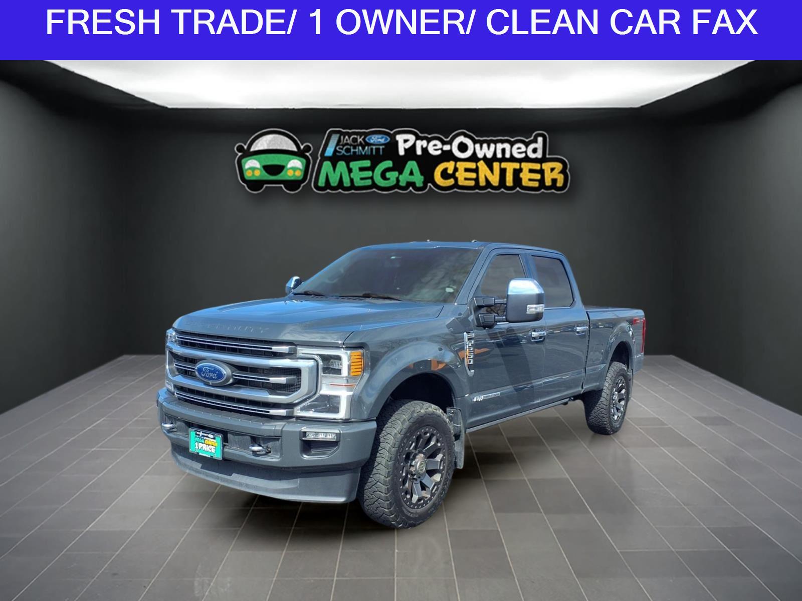 2021 Ford F-250 Super Duty Platinum Crew Cab 4WD Pickup Truck Four-Wheel Drive 6-Speed Automatic