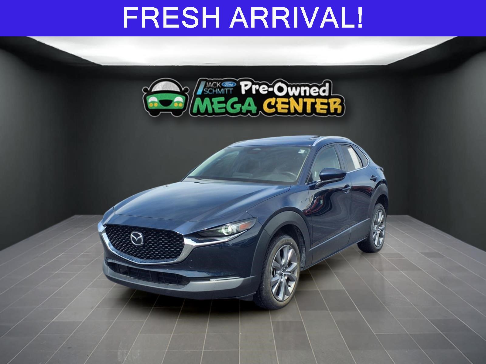 Deep Crystal Blue Mica 2024 Mazda CX-30 2.5 S Preferred AWD SUV / Crossover All-Wheel Drive Automatic