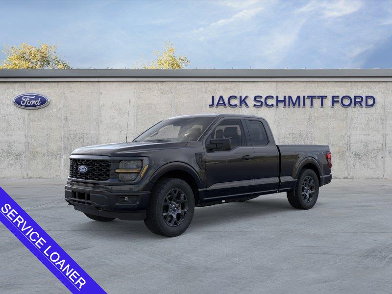 Agate Black Metallic 2026 Ford F-150 Pickup Truck Four-Wheel Drive Automatic