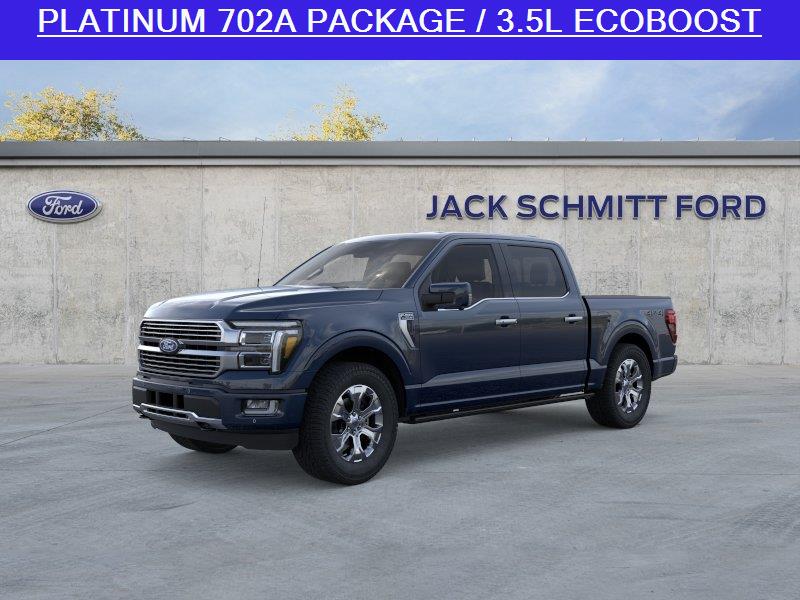 Antimatter Blue Metallic 2026 Ford F-150 Pickup Truck Four-Wheel Drive Automatic