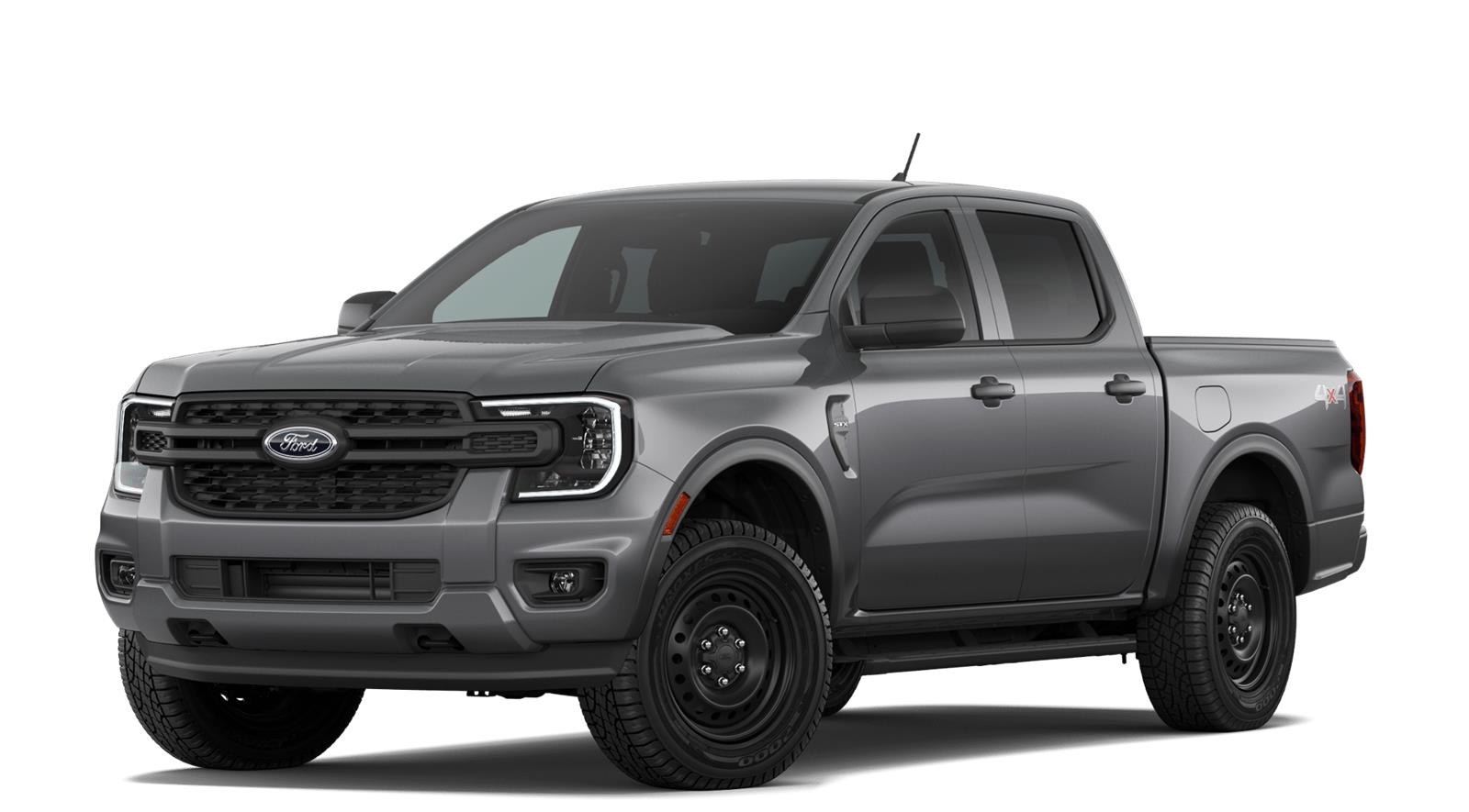 Carbonized Gray Metallic 2026 Ford Ranger Pickup Truck Four-Wheel Drive Automatic