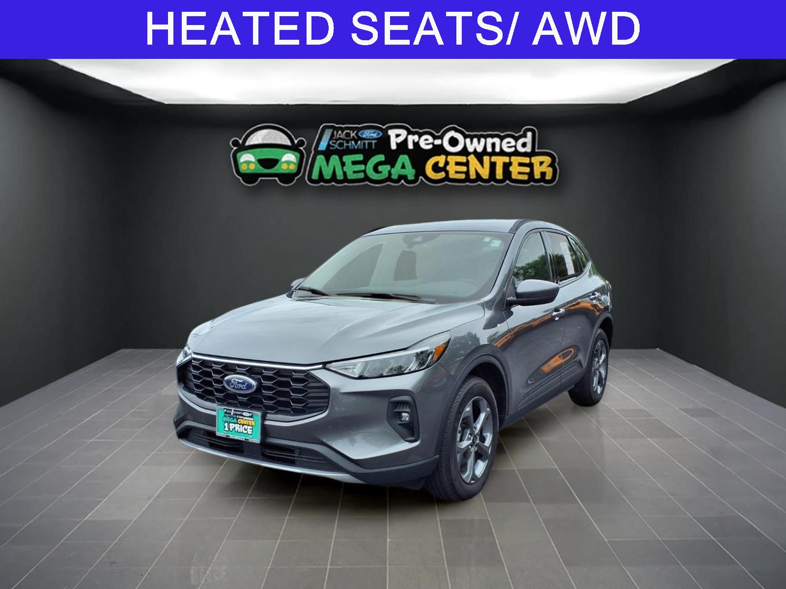 Carbonized Gray Metallic 2025 Ford Escape SUV / Crossover All-Wheel Drive Continuously Variable Transmission