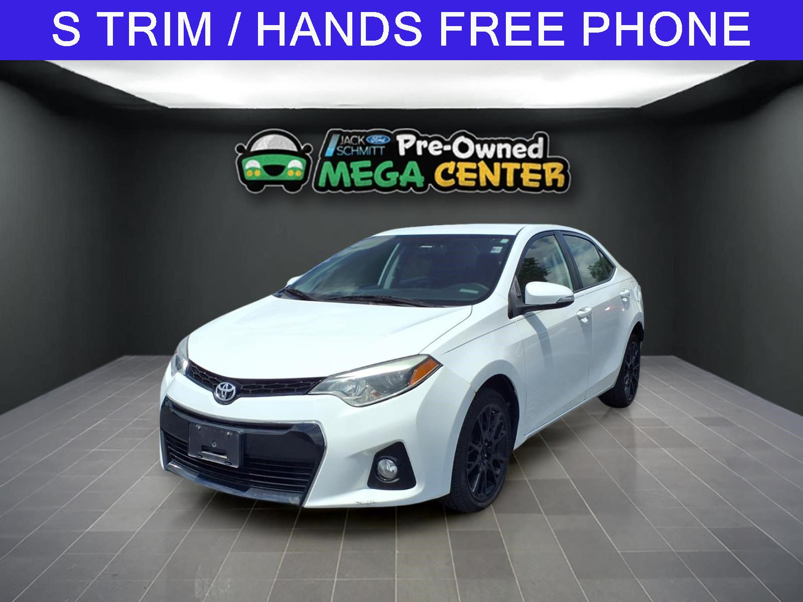 2016 Toyota Corolla S