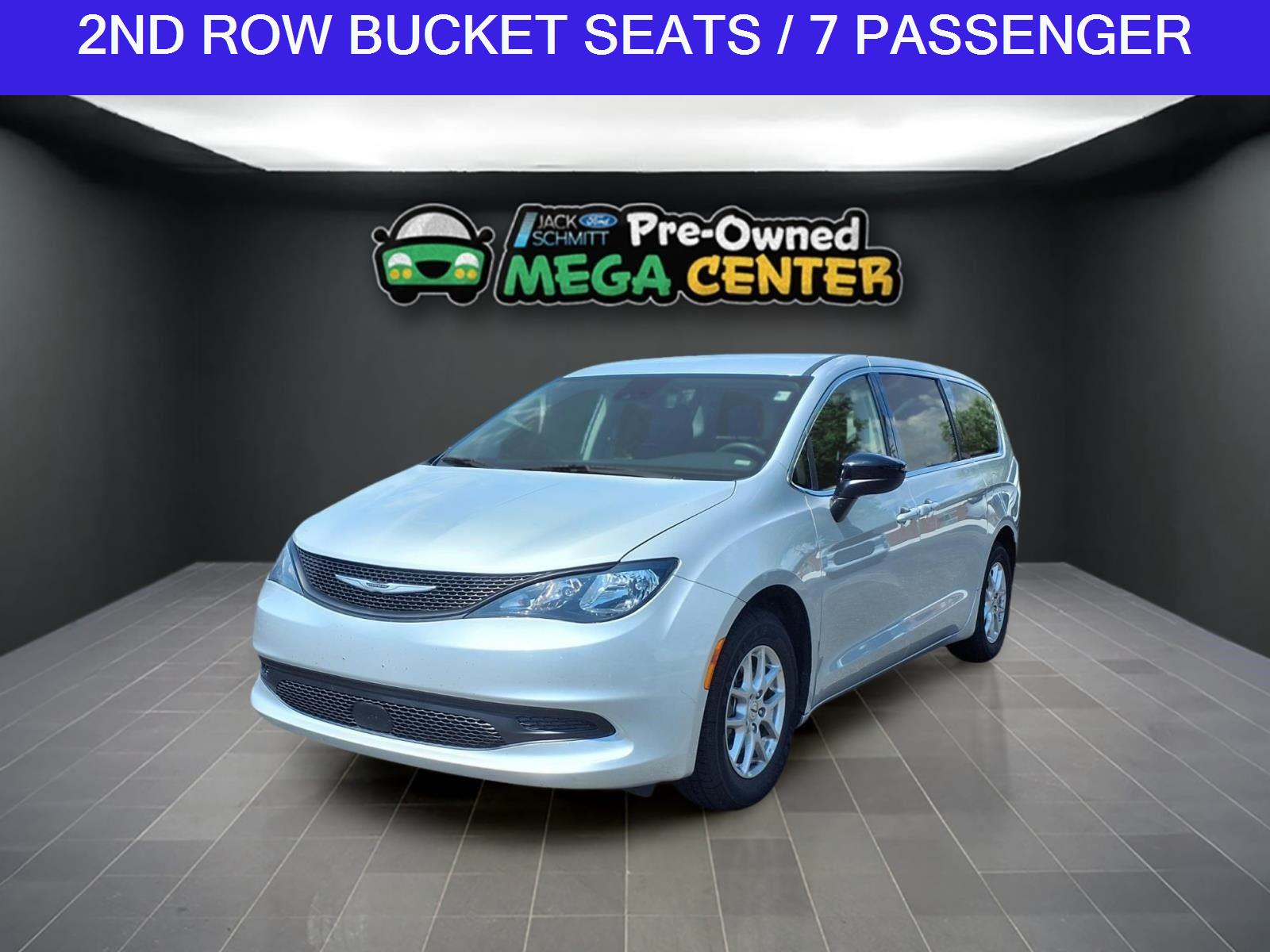 Silver 2024 Chrysler Voyager Minivan Front-Wheel Drive