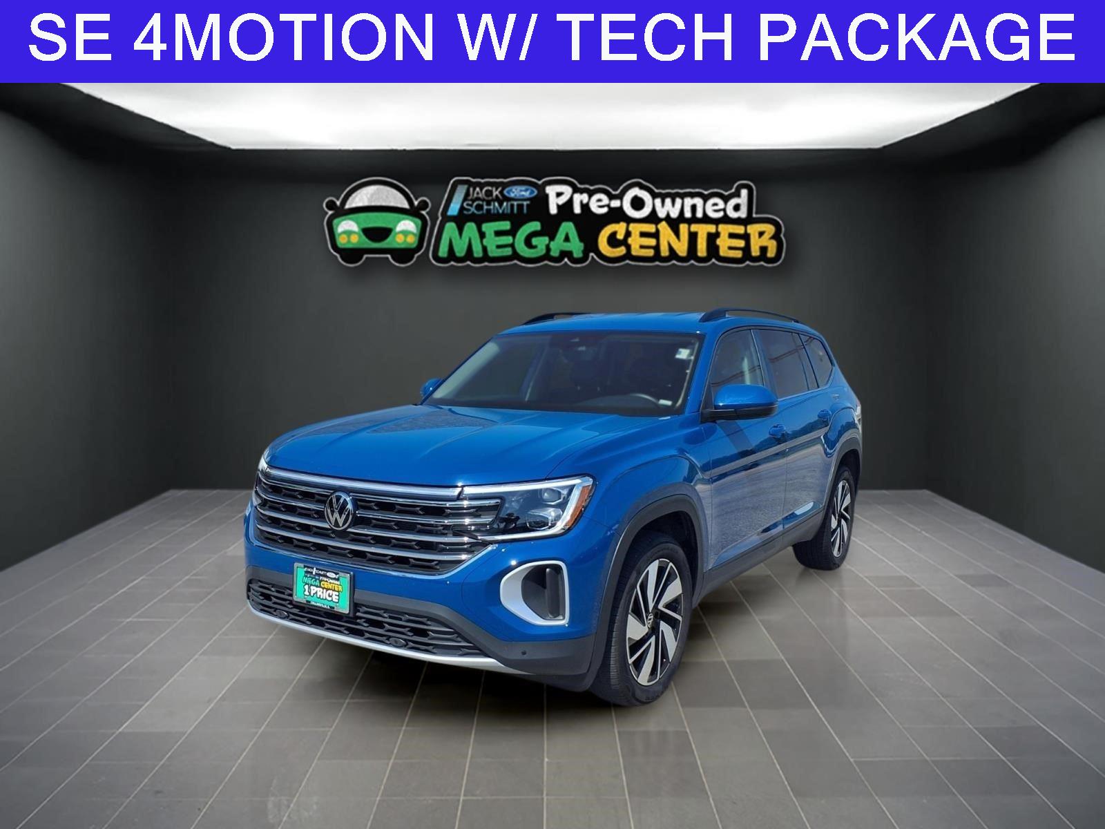 Mountain Lake Blue Metallic 2026 Volkswagen Atlas SUV / Crossover All-Wheel Drive Automatic