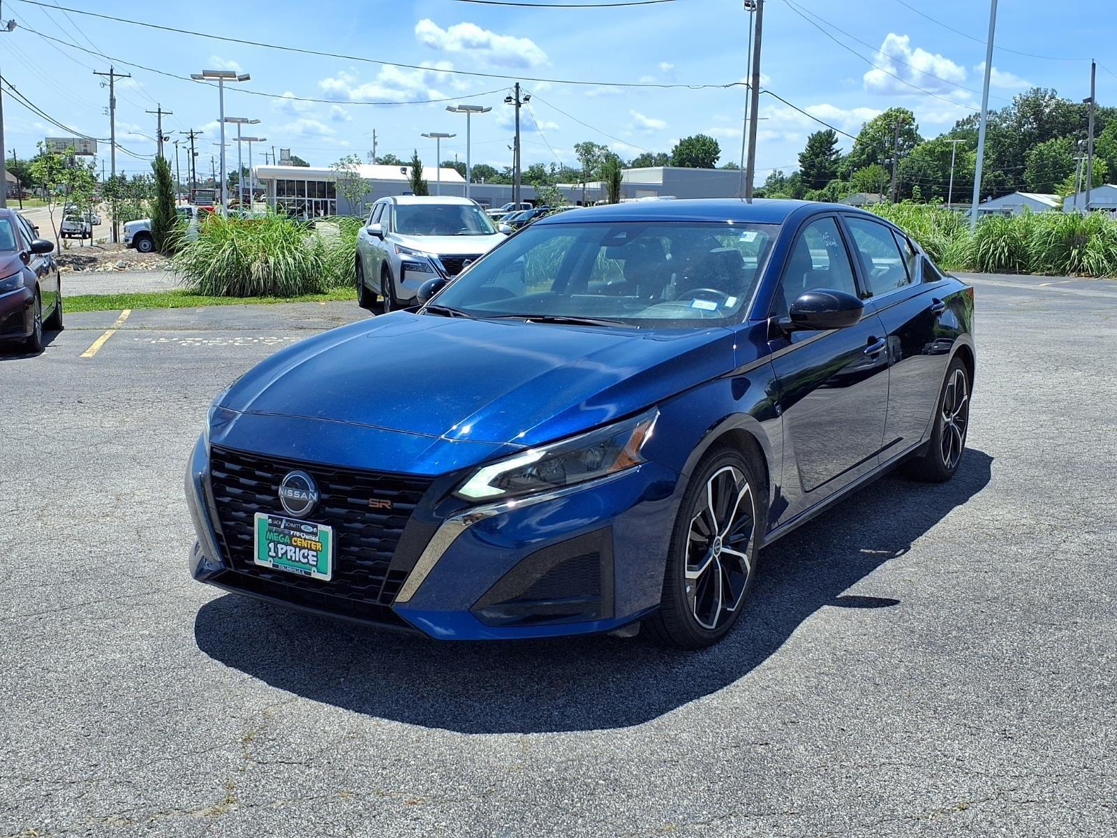 Deep Blue Pearl 2024 Nissan Altima Sedan Front-Wheel Drive Continuously Variable Transmission