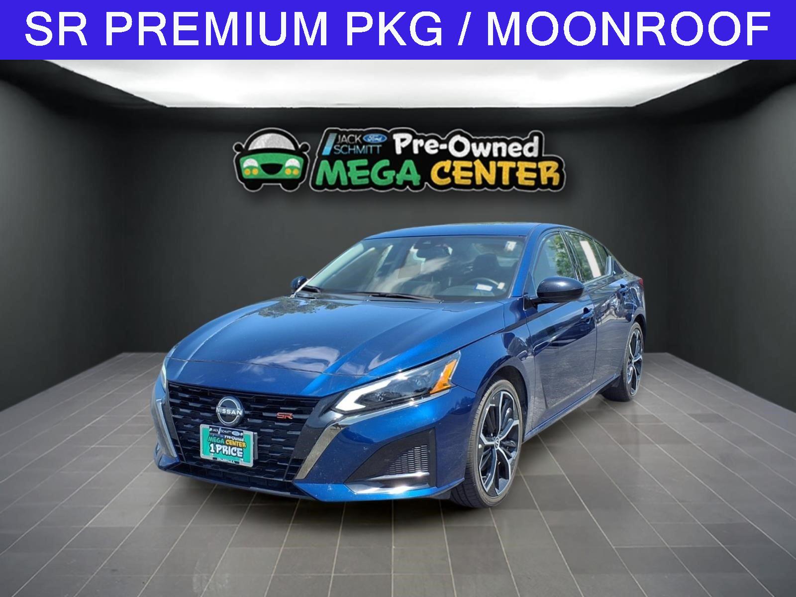 Deep Blue Pearl 2024 Nissan Altima Sedan Front-Wheel Drive Continuously Variable Transmission