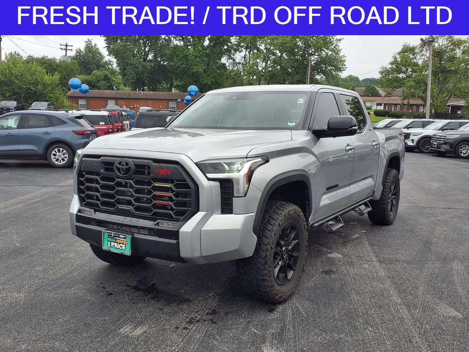 Celestial Silver Metallic 2024 Toyota Tundra Pickup Truck Four-Wheel Drive Automatic