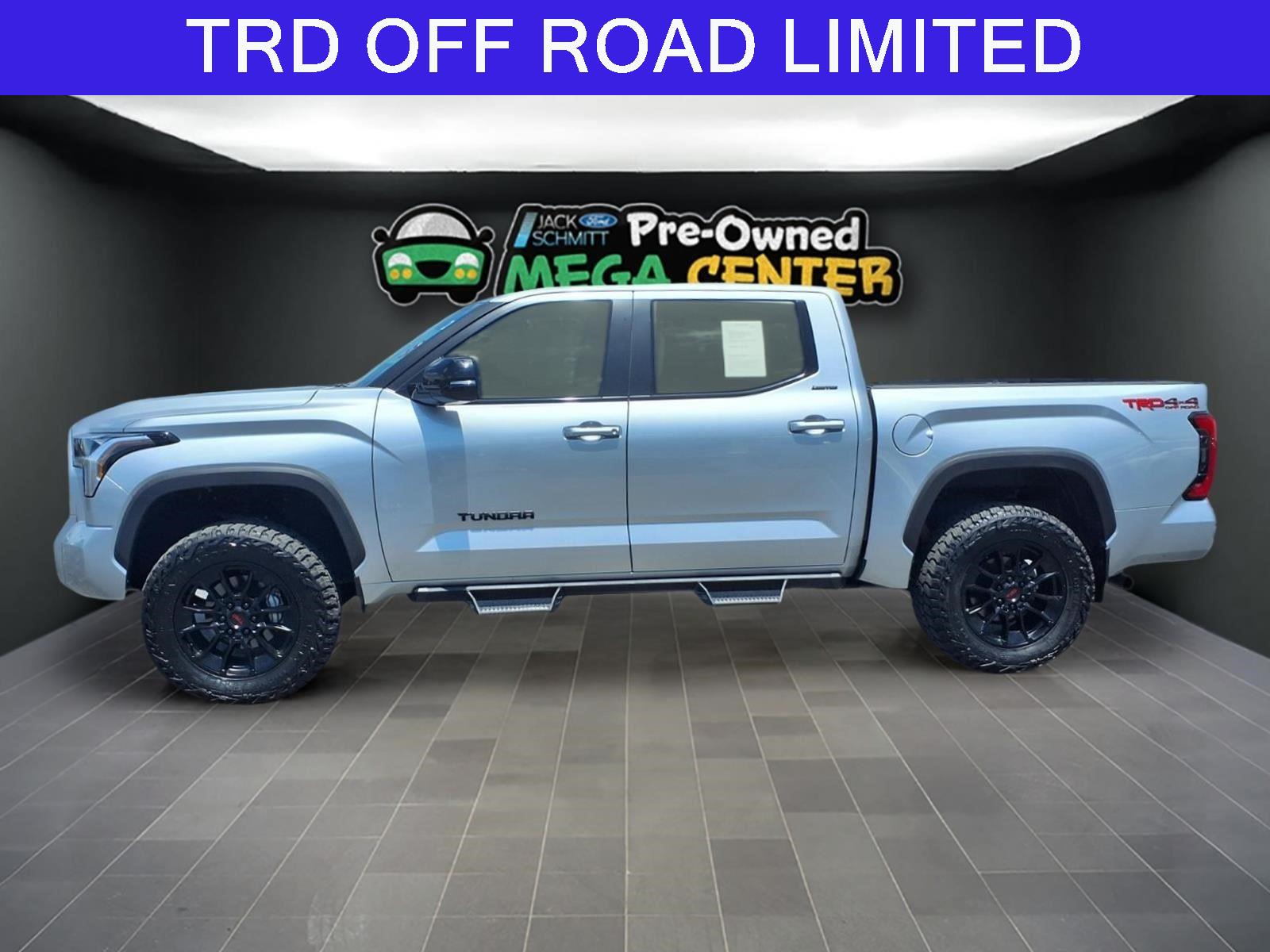 Celestial Silver Metallic 2024 Toyota Tundra Pickup Truck Four-Wheel Drive Automatic