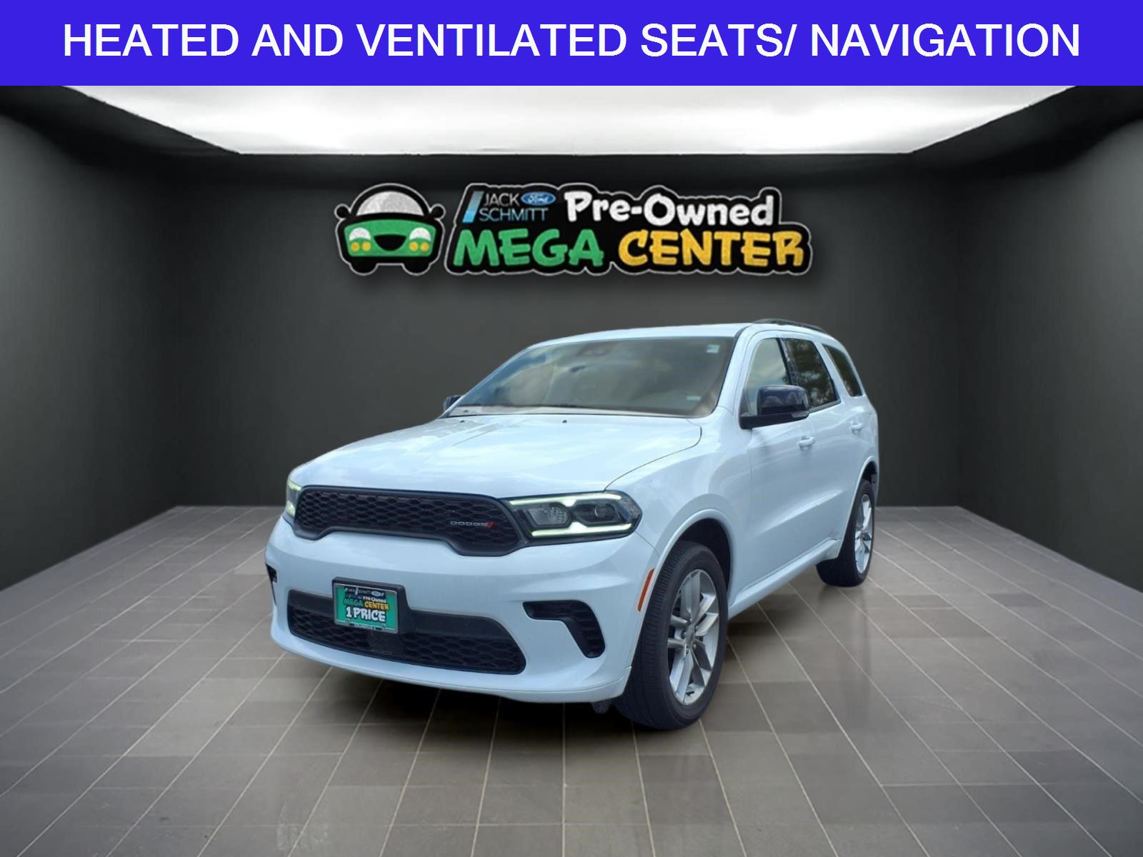 White Knuckle Clearcoat 2024 Dodge Durango SUV / Crossover All-Wheel Drive 8-Speed Automatic