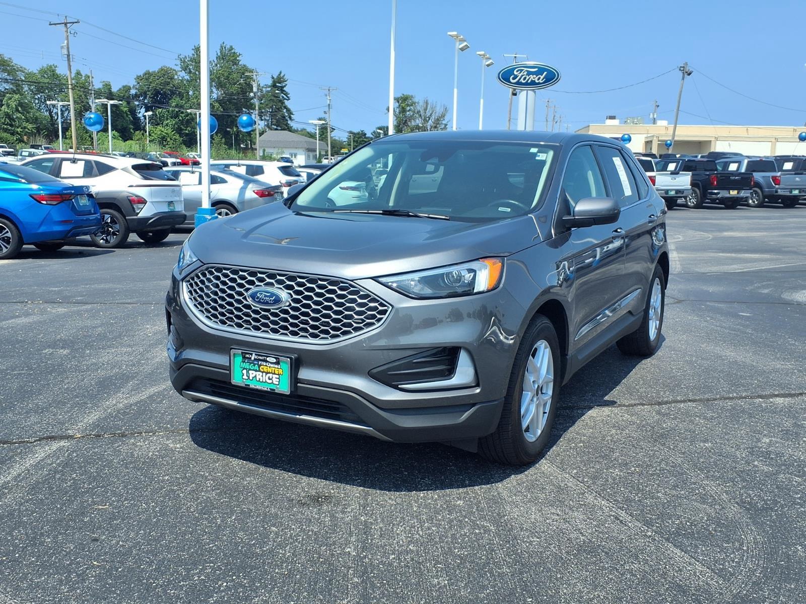Carbonized Gray Metallic 2024 Ford Edge SUV / Crossover All-Wheel Drive 8-Speed Automatic