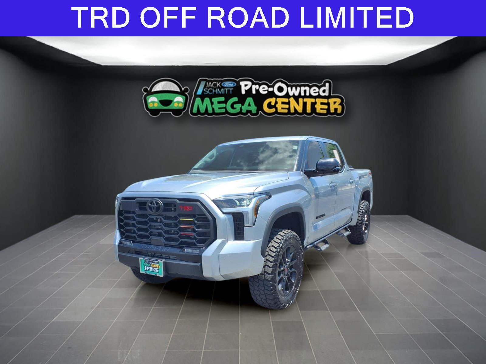 Celestial Silver Metallic 2024 Toyota Tundra Pickup Truck Four-Wheel Drive Automatic