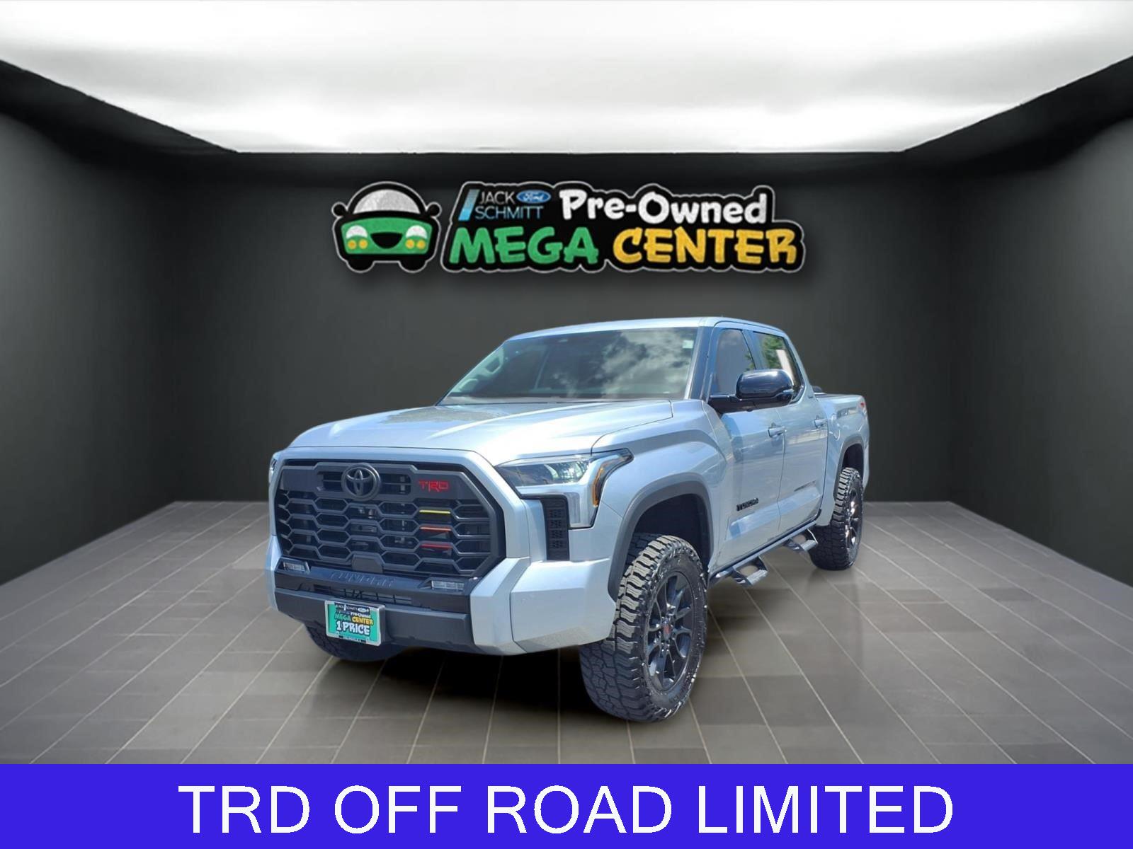 Celestial Silver Metallic 2024 Toyota Tundra Pickup Truck Four-Wheel Drive Automatic