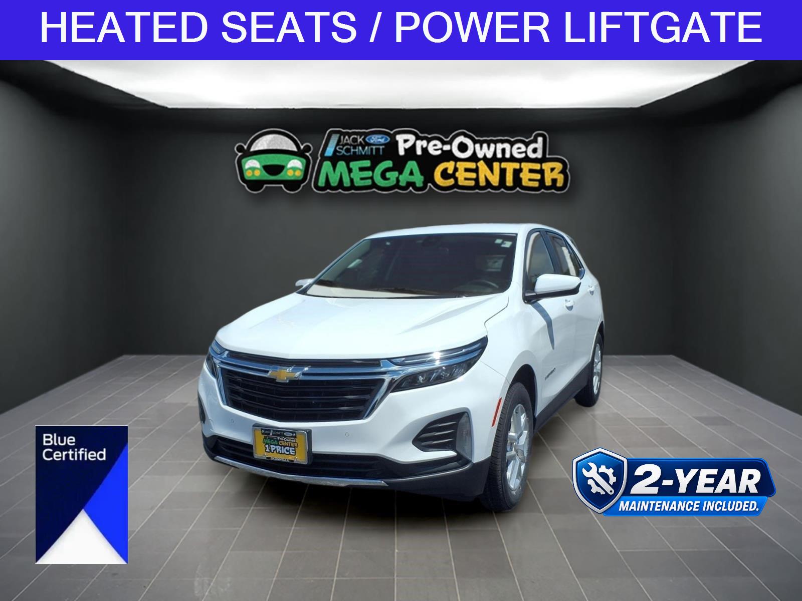 Summit White 2023 Chevrolet Equinox SUV / Crossover Four-Wheel Drive 6-Speed Automatic