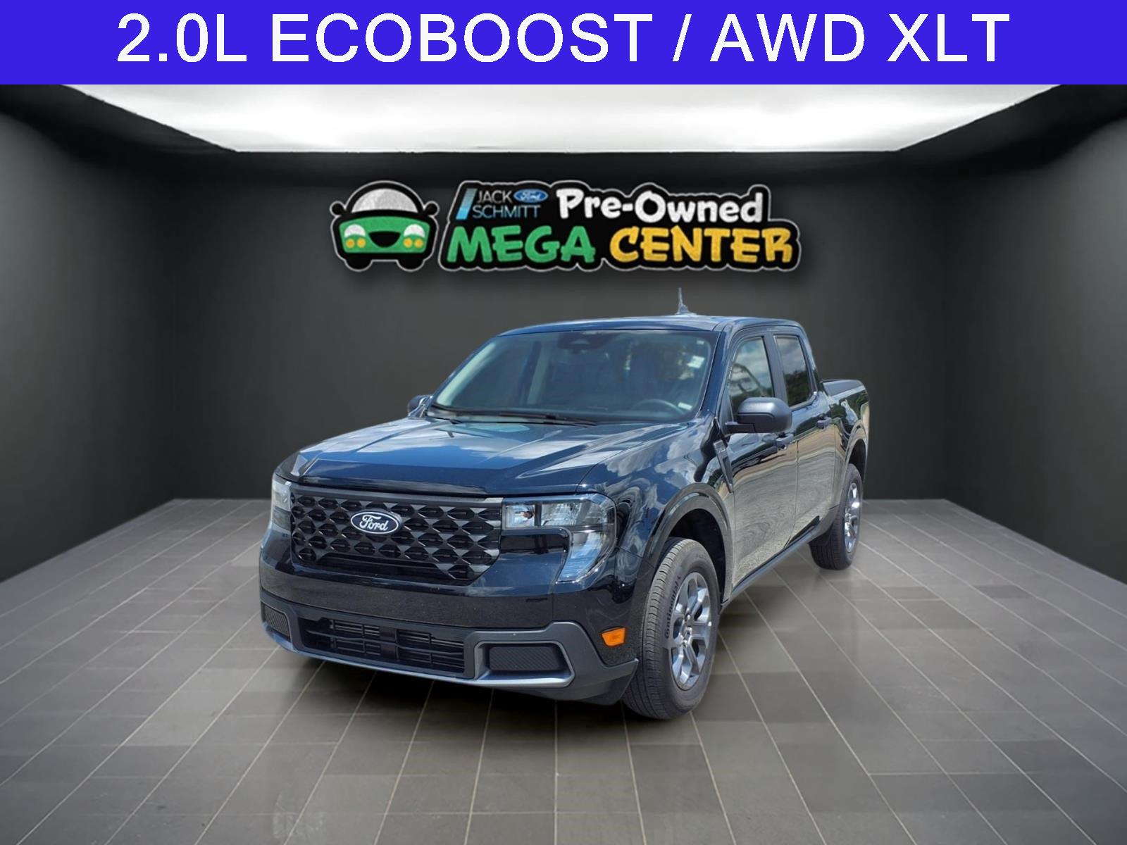 Shadow Black 2026 Ford Maverick Pickup Truck All-Wheel Drive Continuously Variable Transmission
