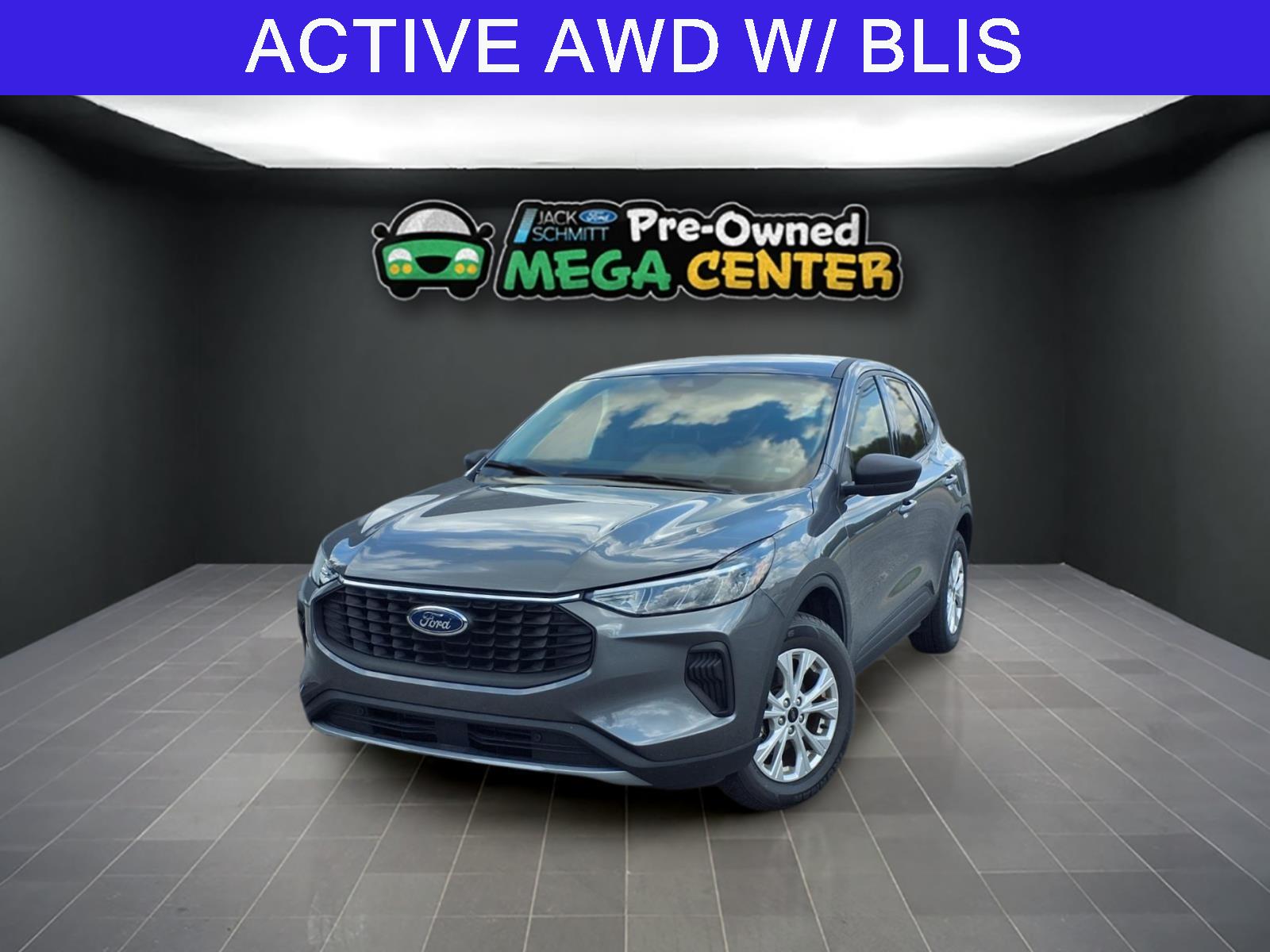 Carbonized Gray Metallic 2025 Ford Escape SUV / Crossover All-Wheel Drive 8-Speed Automatic