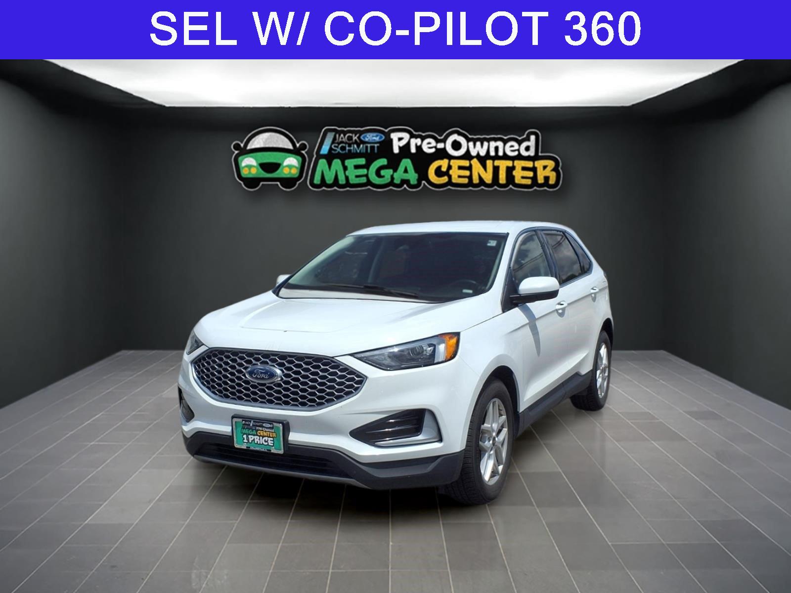 White 2024 Ford Edge SUV / Crossover All-Wheel Drive 8-Speed Automatic