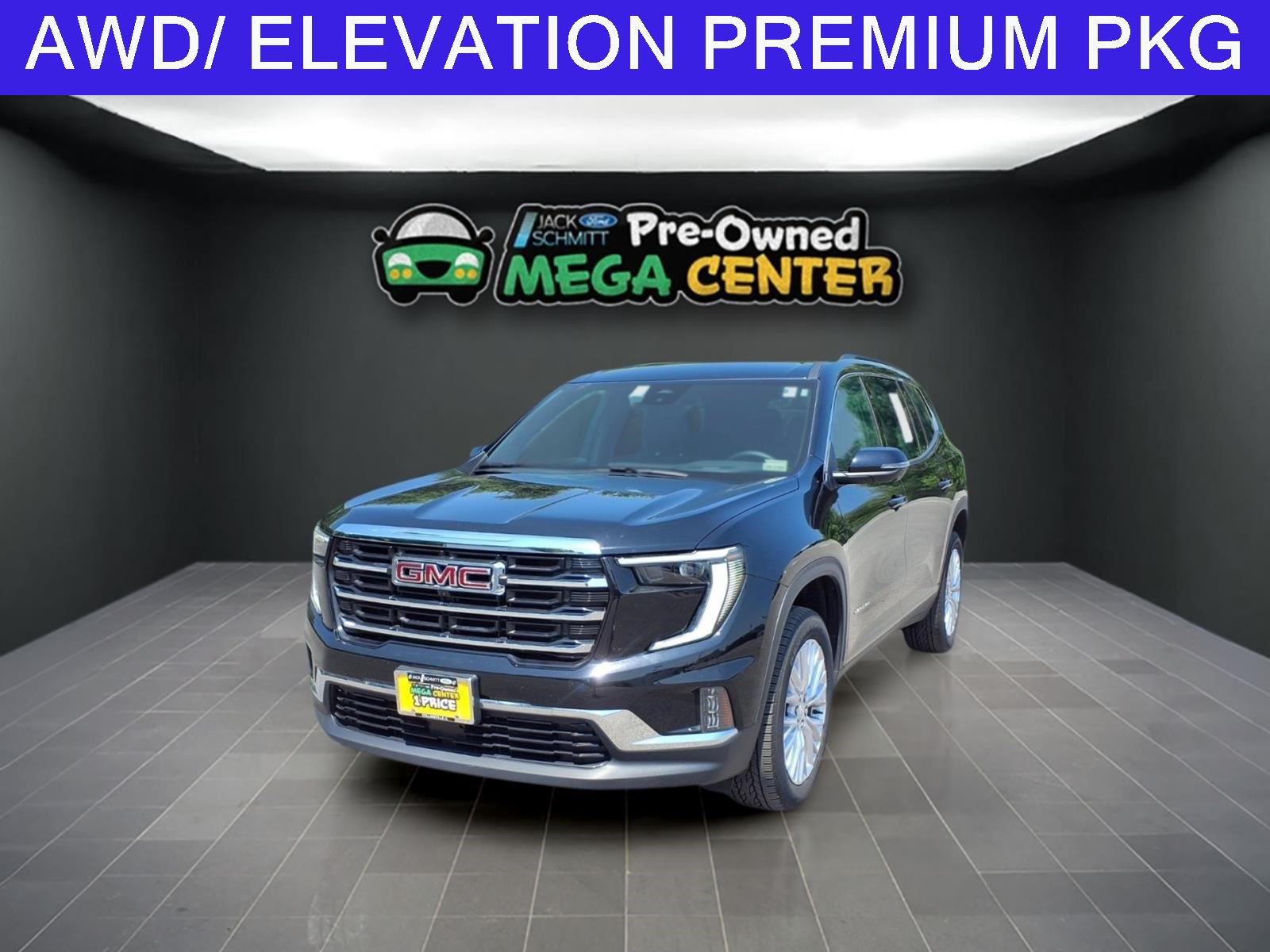 Black (Ebony Twilight Metallic) 2026 GMC Acadia SUV / Crossover Four-Wheel Drive 8-Speed Automatic