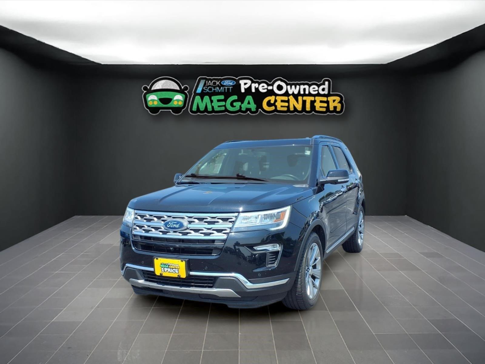 Agate Black Metallic 2019 Ford Explorer SUV / Crossover Front-Wheel Drive 6-Speed Automatic
