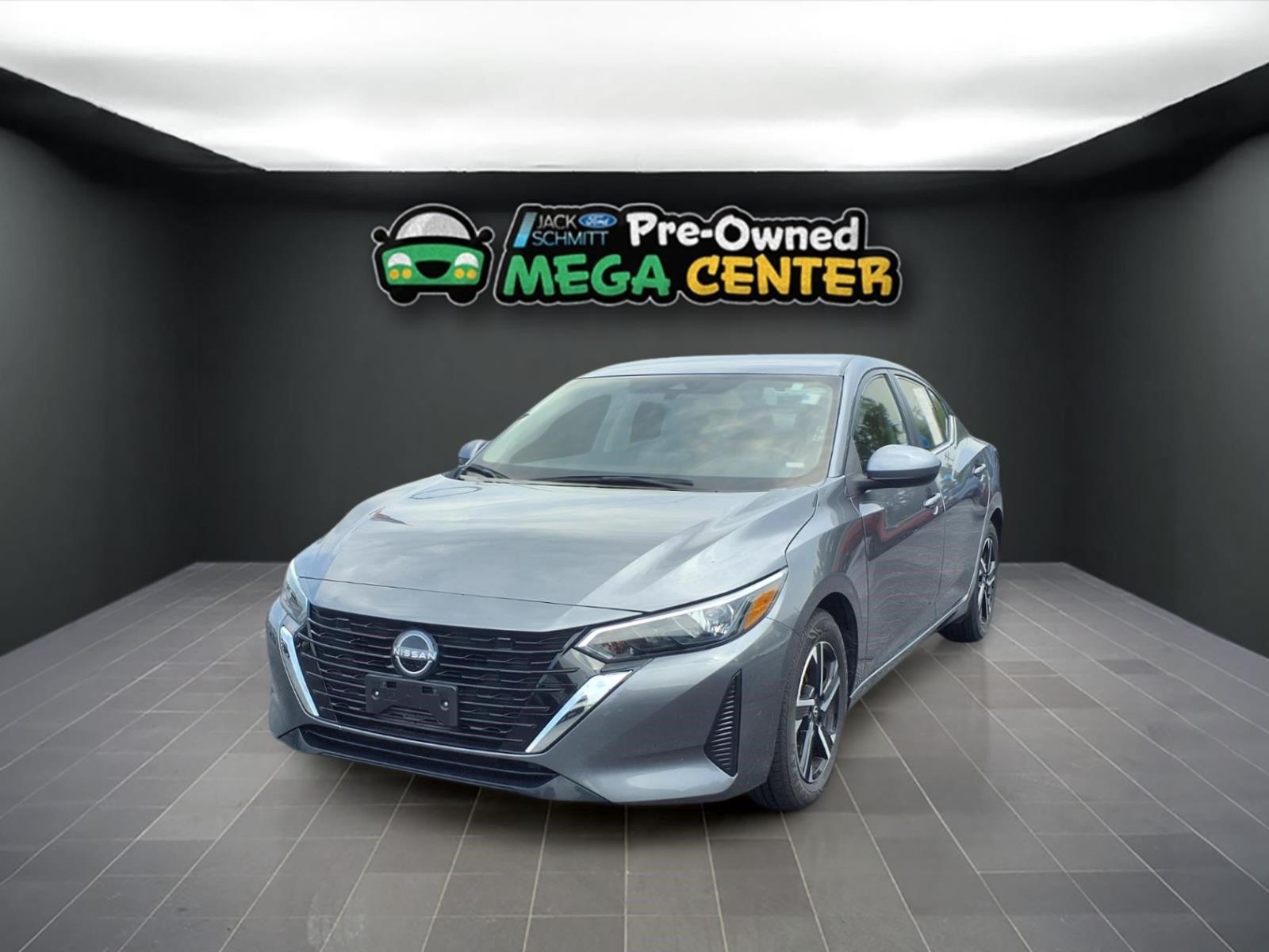 Gray (Gun Metallic) 2024 Nissan Sentra Sedan Front-Wheel Drive Continuously Variable Transmission