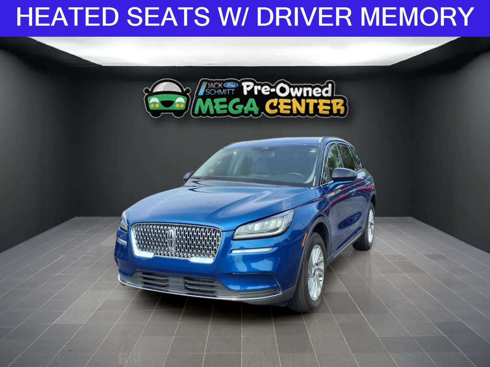 Artisan Blue 2021 Lincoln Corsair SUV / Crossover Front-Wheel Drive 8-Speed Automatic