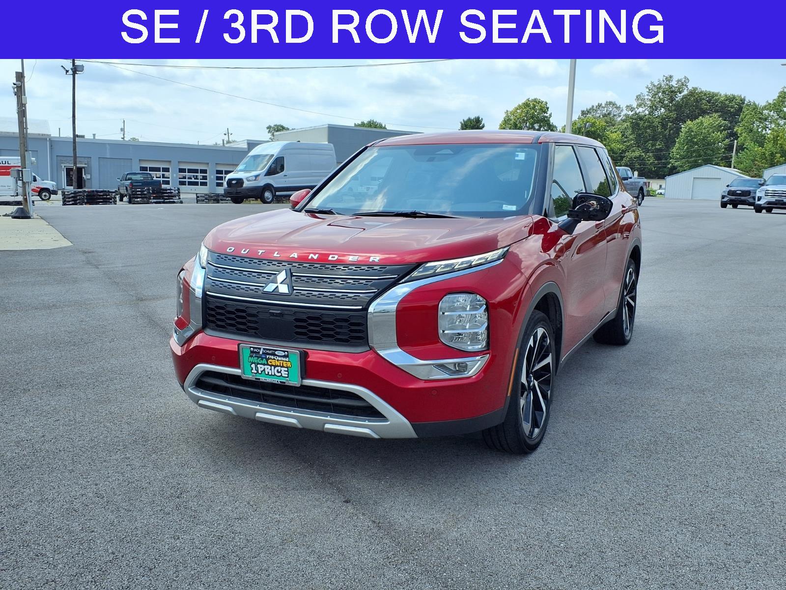 Red Diamond 2022 Mitsubishi Outlander SUV / Crossover Front-Wheel Drive Continuously Variable Transmission