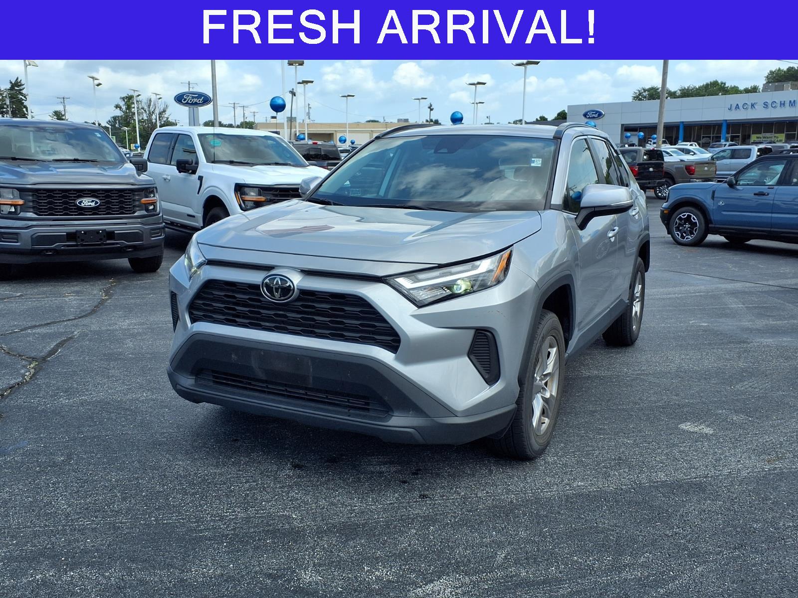 Silver Sky Metallic 2025 Toyota RAV4 SUV / Crossover All-Wheel Drive Automatic