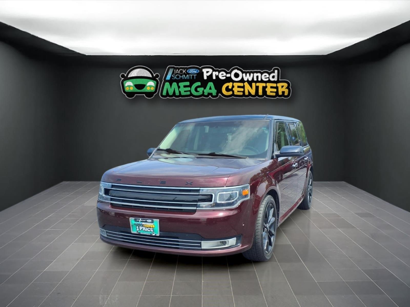 Red (Burgundy Velvet Tinted Clearcoat) 2018 Ford Flex SUV / Crossover All-Wheel Drive 6-Speed Automatic