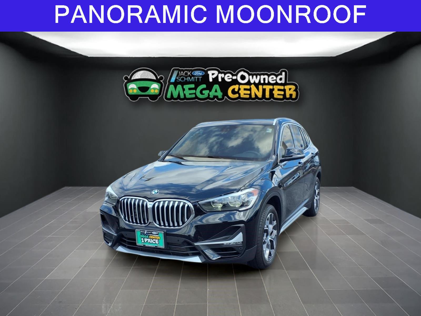 Jet Black 2020 BMW X1 SUV / Crossover Front-Wheel Drive Automatic