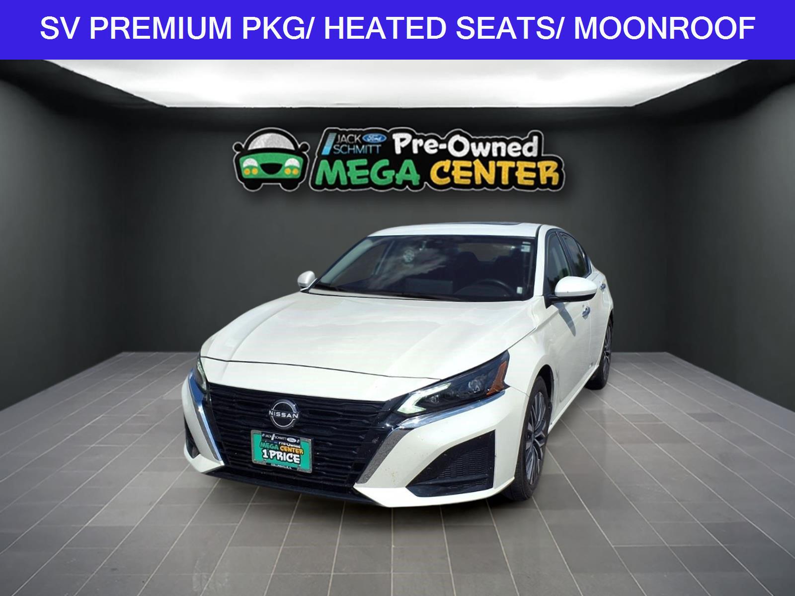 Pearl White Tricoat 2025 Nissan Altima Sedan Front-Wheel Drive Continuously Variable Transmission