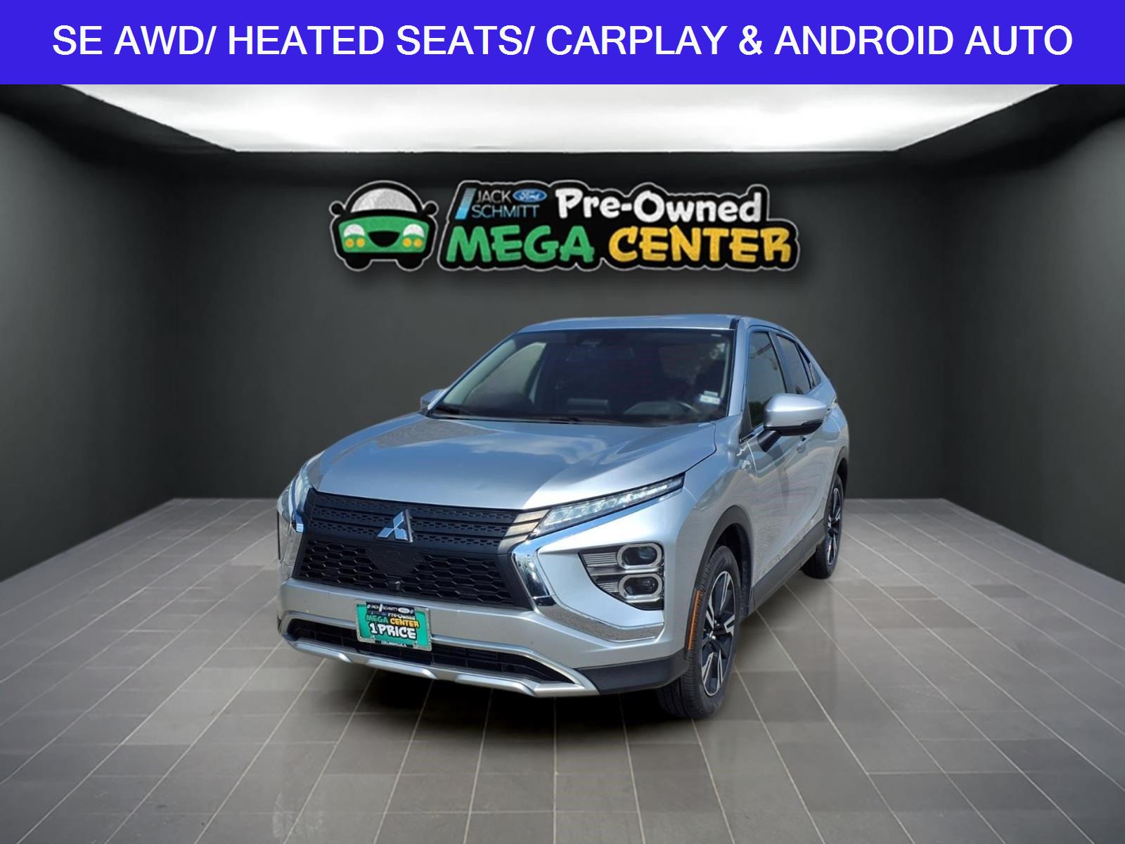 Alloy Silver Metallic 2024 Mitsubishi Eclipse Cross SUV / Crossover All-Wheel Drive Continuously Variable Transmission