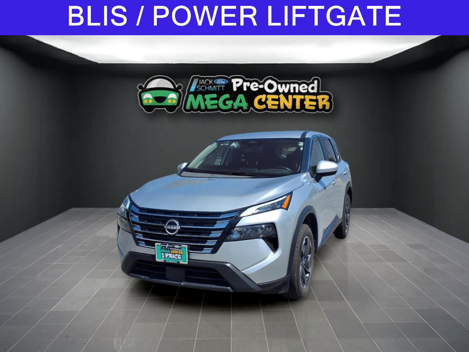 Brilliant Silver Metallic 2025 Nissan Rogue SUV / Crossover All-Wheel Drive Continuously Variable Transmission