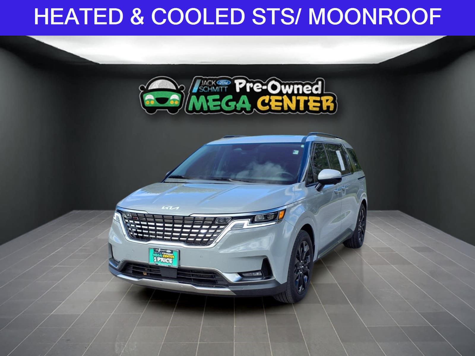 Ceramic Silver 2024 Kia Carnival Minivan Front-Wheel Drive Automatic