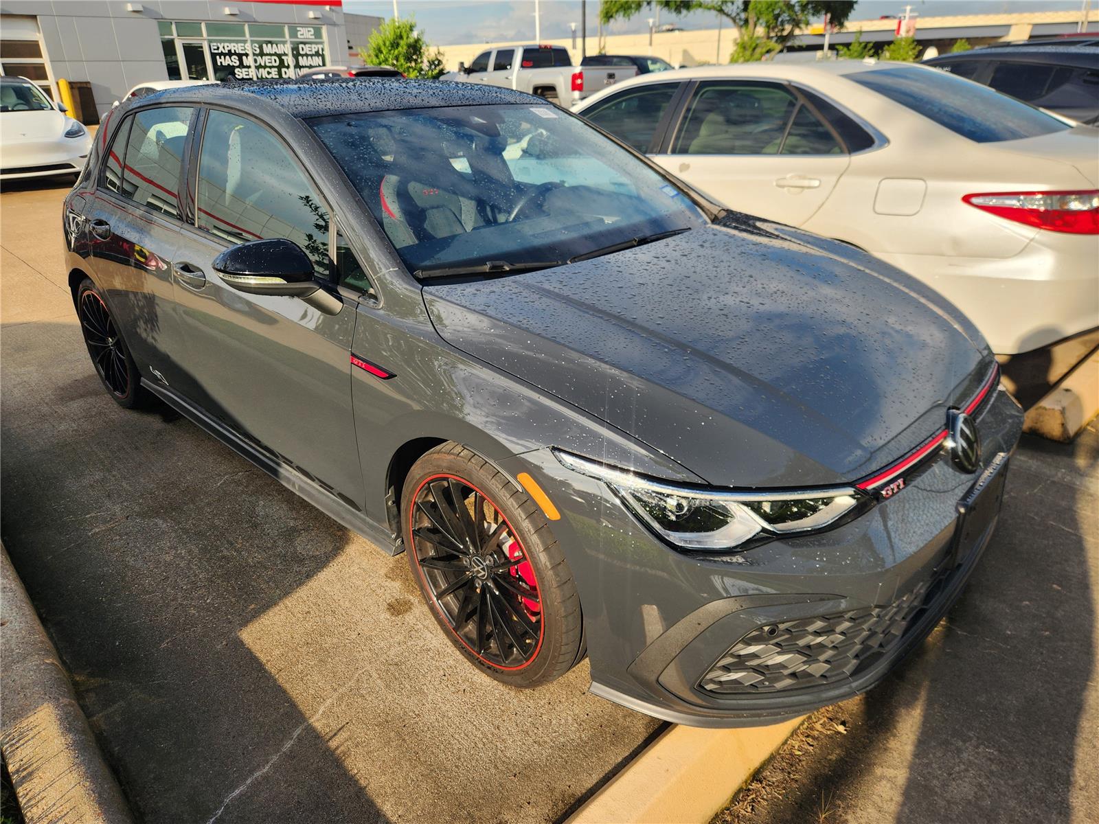 Urano Gray w/Black Roof 2023 Volkswagen Golf GTI 40th Anniversary Edition FWD Hatchback Front-Wheel Drive Manual