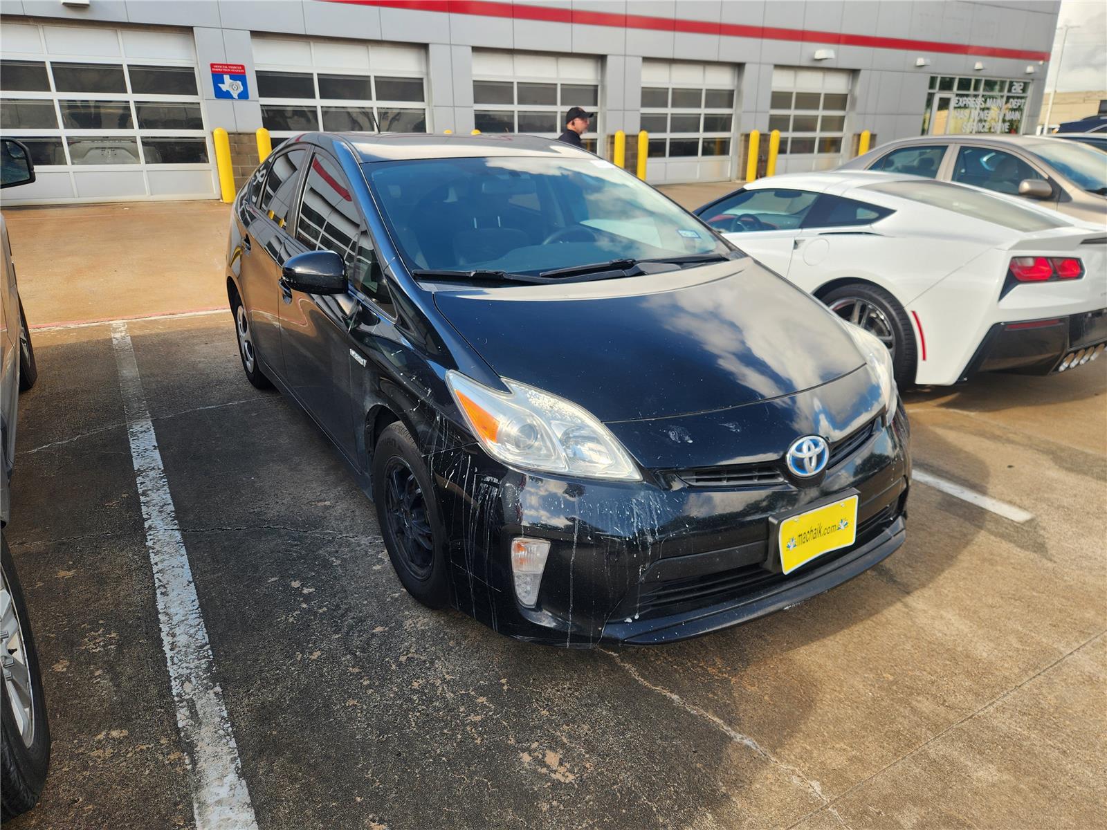 Black 2014 Toyota Prius Base Hatchback  Continuously Variable Transmission