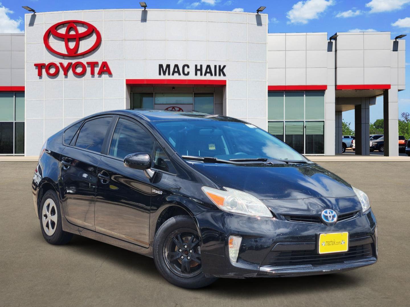 Black 2014 Toyota Prius Hatchback  Continuously Variable Transmission