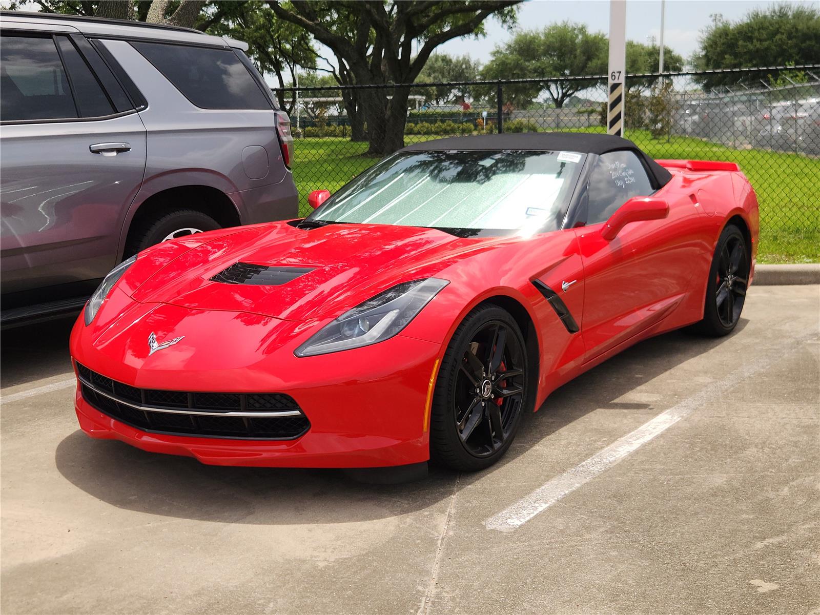 Torch Red 2014 Chevrolet Corvette Convertible Rear-Wheel Drive 6-Speed Automatic
