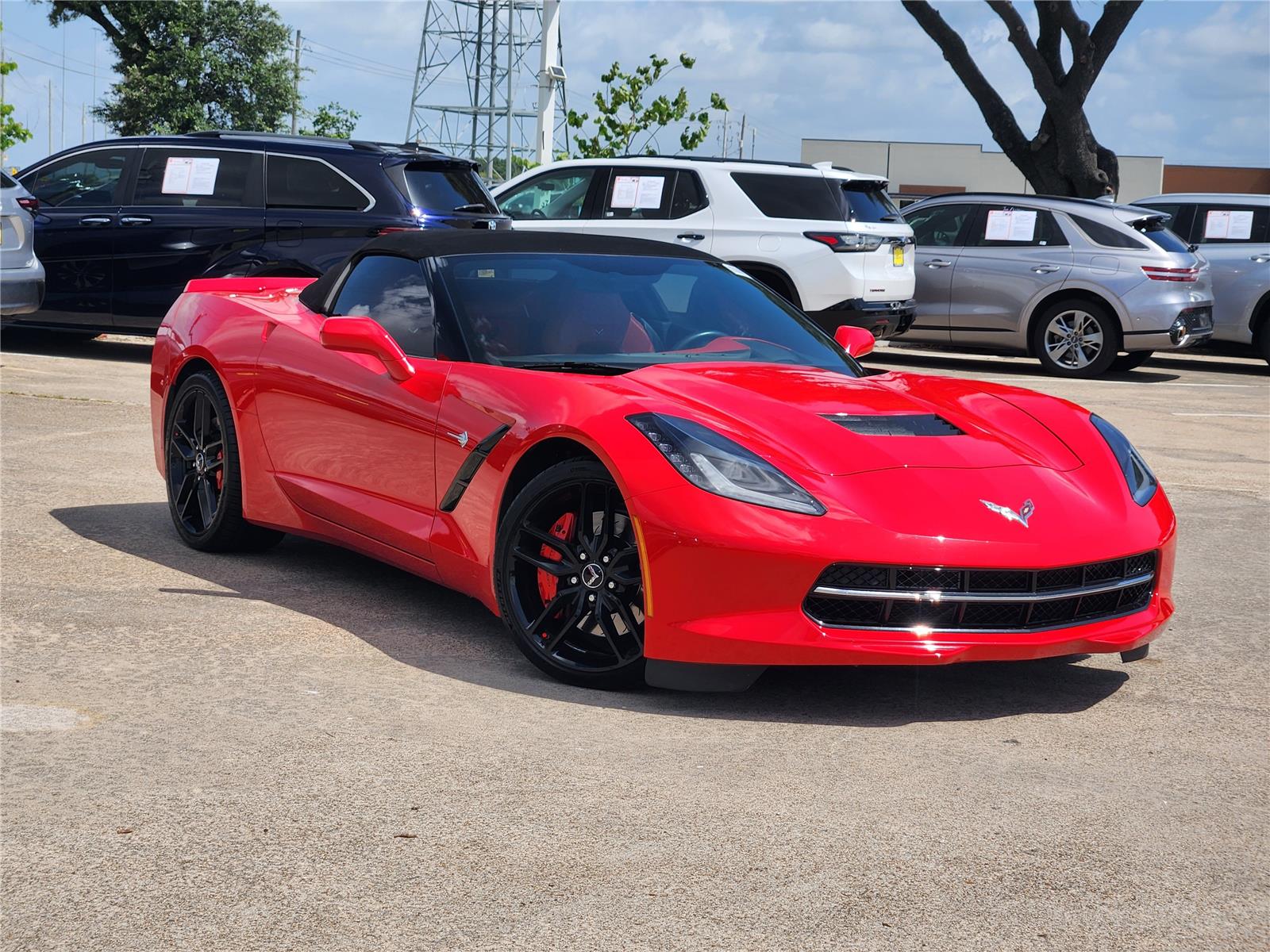 Torch Red 2014 Chevrolet Corvette Convertible Rear-Wheel Drive 6-Speed Automatic